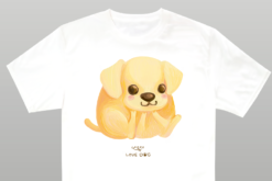 插畫公益T/圓滾滾拉不拉多犬