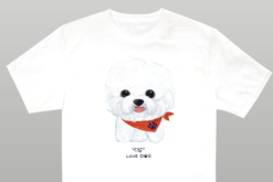 插畫公益T/圓滾滾比熊犬