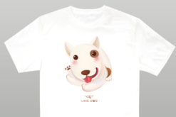 插畫公益T/圓滾滾牛頭梗犬