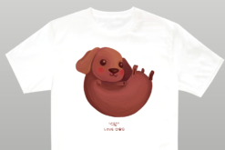 插畫公益T/圓滾滾臘腸犬