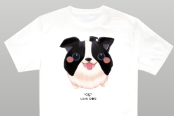 插畫公益T/圓滾滾邊境牧羊犬