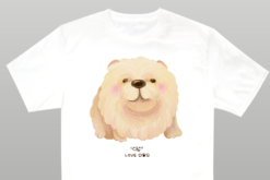 插畫公益T/圓滾滾鬆獅犬