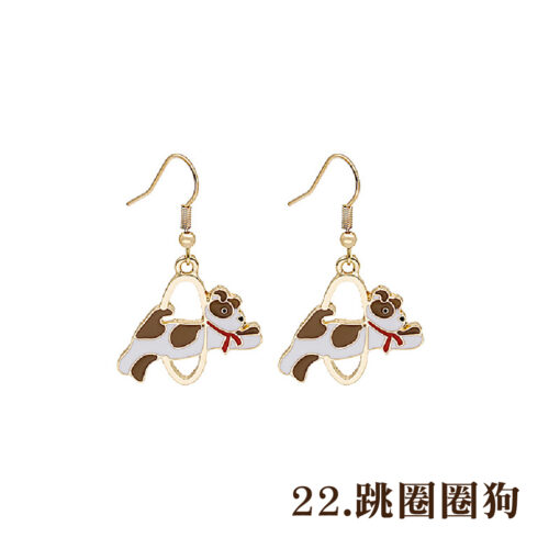 貓貓狗狗超可愛精緻耳環/耳釘：圖片 29