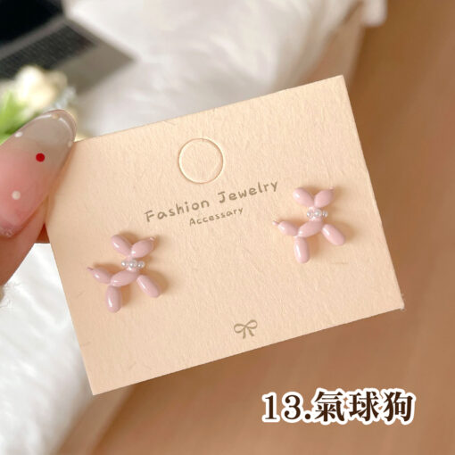 貓貓狗狗超可愛精緻耳環/耳釘：圖片 56
