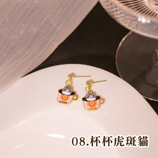 貓貓狗狗超可愛精緻耳環/耳釘：圖片 15
