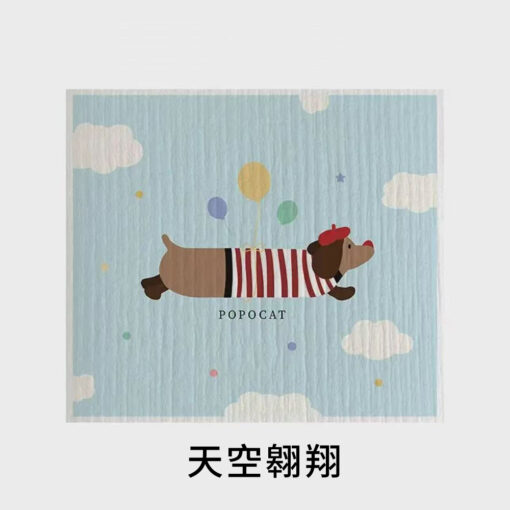 廚房洗碗棉 懶人抹布德國木漿棉  洗碗布 廚房用品 清潔海綿擦：圖片 3